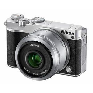 ニコン、4K動画対応のミラーレス「Nikon 1 J5」 - センサー&エンジンを刷新