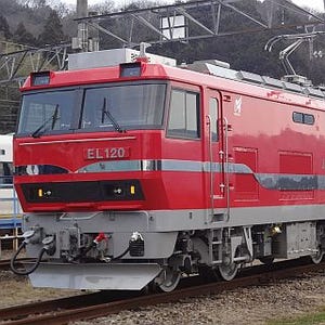 名古屋鉄道、新型電気機関車EL120形の撮影会を実施 - 旧型車との並び撮影も