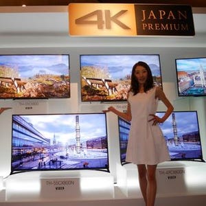 パナソニック、4K対応ビエラ新製品発表会 - 2016年には大画面テレビの8割が4Kに