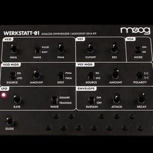 コルグ、Moogのアナログシンセサイザーキット「Werkstatt-01」発売