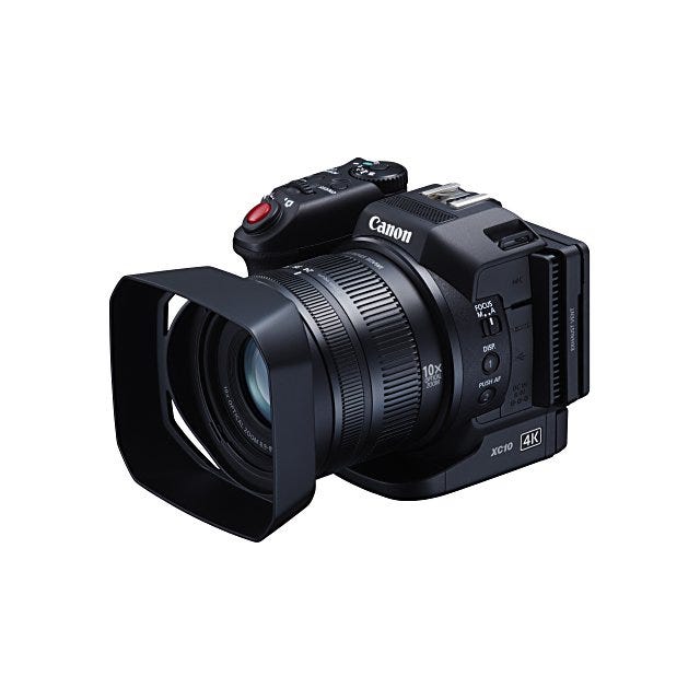 キヤノン、約1kgの小型軽量なプロ・ハイアマ向け4Kビデオカメラ「XC10 ...