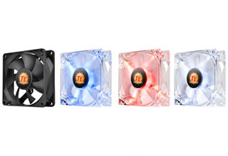 Thermaltake、ノイズ&長寿命のケースファンに80/120/140mmモデルを追加