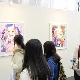 人気イラストレーター100人の作品が集結 絵師100人展 05 秋葉原udxで開幕 マイナビニュース