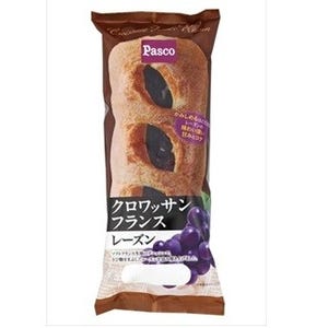 敷島製パン、クロワッサンとフランスパンが合体したレーズン入りパンを発売