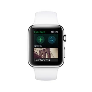 Evernote、Apple Watch対応アプリが登場 - 音声入力や検索機能も搭載