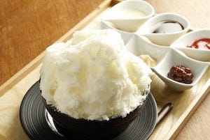 濃厚なミルクアイスを削ったふんわりかき氷が東京・兵庫・福岡で販売開始