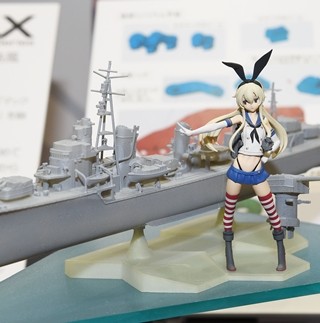 マックスファクトリー×ハセガワが初コラボ!新感覚プラモ『駆逐艦