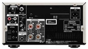 デノン、ヘッドホンアンプも搭載するHi-Fiコンポ「D-M40」シリーズ