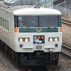 JR夏の臨時列車 - 上野東京ライン経由、大宮駅発着の185系「踊り子」が登場