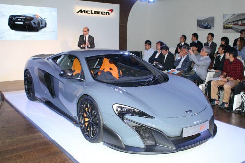 マクラーレン 675lt 限定車を日本初公開 価格4 353万4 000円 写真42枚 マイナビニュース