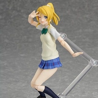 可愛いエリーチカ ラブライブ 絢瀬絵里がfigmaに ハンバーガーも付属 マイナビニュース