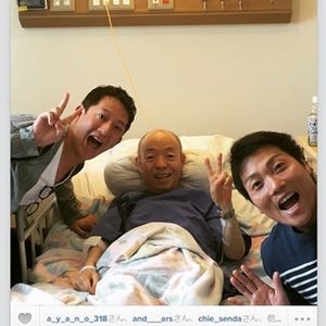 サバンナ、入院中の坂田利夫をお見舞い「劇的に元気ですやん!」