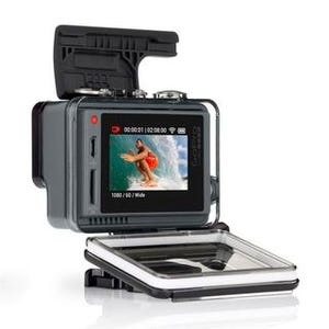 GoPro HERO+ LCD、タッチ液晶を搭載した40m防水アクションカメラ