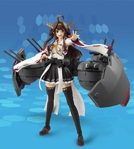 ヨロシクオネガイシマース 艦これ 金剛改二がagpでアクションフィギュア化 マイナビニュース