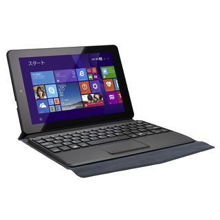 マウス、着脱式キーボードが付いた8.9型Windows 8.1タブレット