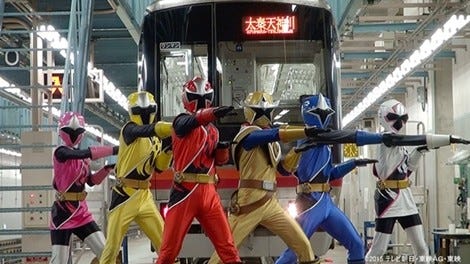 ニンニンジャー が京都の地下鉄車両基地で 忍ばず踊ってみた 動画公開 マイナビニュース