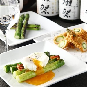 居酒屋 夢酒グループ 北海道千歳産アスパラガスを使ったメニューを展開 マイナビニュース