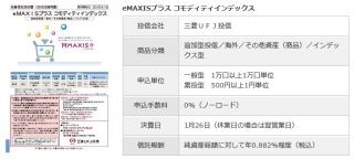 カブドットコム証券、「eMAXISプラス コモディティインデックス」取扱い開始