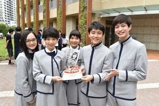 芳根京子 制服に満足 かわいい 表参道高校合唱部 学校での撮影開始 マイナビニュース