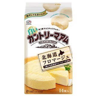 不二家、"北海道フロマージュ"味の「カントリーマアム」など3品を発売