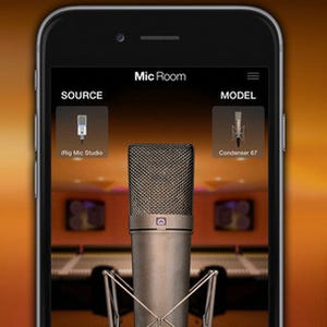 古今東西のマイク名機をモデリングしたiPhone/iPad用アプリ「Mic Room」