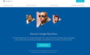 「Google Play Music」で広告付き無料版が開始、気分に合わせた検索もOK