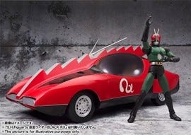 仮面ライダーblack Rx ライドロンがs H Figuartsで発進 Rxも搭乗可能に マイナビニュース