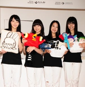 東京女子流、台湾の人気キャラとのコラボに意欲「一緒にライブをしたい!」