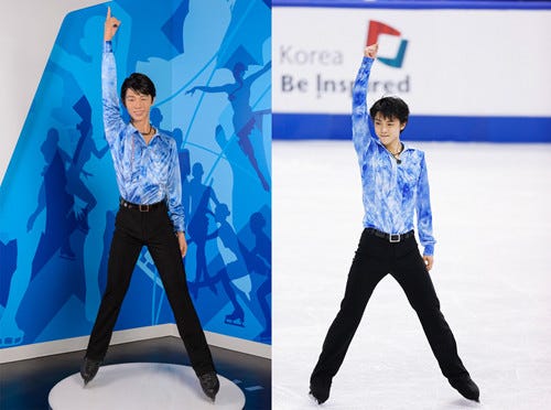 羽生結弦の特設エリアがマダム タッソーに 等身大フィギュアに初公開写真も マイナビニュース