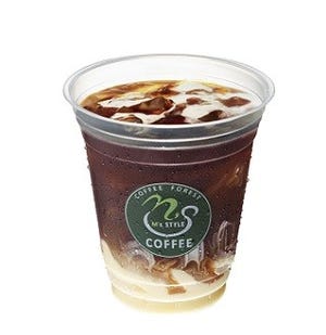 ミニストップ、ソフトクリームをアイスコーヒーに入れたドリンクを新発売