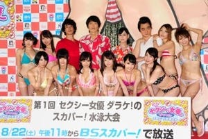 千原ジュニア、ポロリ連発の水泳大会「地上波に返り咲きたい!」