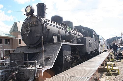 明知鉄道 蒸気機関車c12形224号機が42年ぶり走行へ 明智駅構内で8 9実施 マイナビニュース