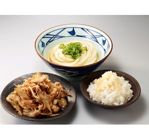 丸亀製麺、シャキシャキ大根と甘辛牛肉の「鬼おろし肉ぶっかけ」新発売
