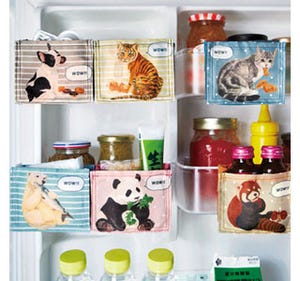 冷蔵庫の中が動物園みたいになる収納ボックスが発売