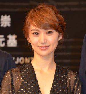 大島優子、シースルーのロングドレス姿で魅了 相手役･稲垣は「安心できる」