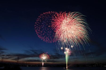 千葉県で 手賀沼花火大会 開催 1万3 500発にはメッセージ花火も マイナビニュース