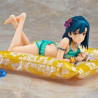 『ミリマス』七尾百合子が水着姿の「流れる読書スペースVer.」でフィギュア化