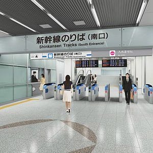 JR東海、名古屋駅新幹線南口を改良 - 自動改札機の増設、入替えなどを実施