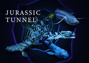 恐竜が生きた太古の時代を体感!! 新展示「ジュラシックトンネル」が登場