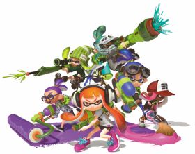 Splatoon スプラトゥーン のイカしたデザインのひみつ 前編 1 プレイヤーキャラ イカ にこめられたデザイン面の ひみつ マイナビニュース