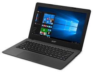 Acer、わずか169ドルのWindows 10搭載ノートPC「Cloudbook」発表