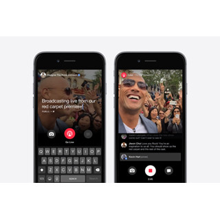 Facebook、著名人専用のアプリ「Facebook Mentions」にライブ動画機能追加