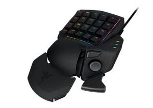 Razer、左手用ゲーミングパッドOrbweaverにイルミネーション機能搭載モデル