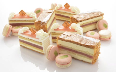 東京都中央区で 桃と美の象徴 ヴィーナス がテーマのケーキや菓子が発売 マイナビニュース