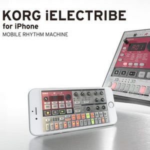 コルグ、iPhone用リズムマシンアプリ「KORG iELECTRIBE for iPhone」発売