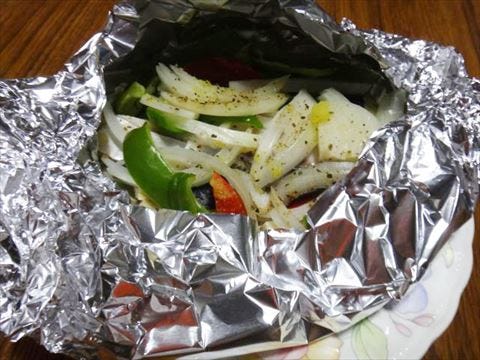 魚焼き網が汚れない 洗い物ラクラク 時短レシピ ホイル焼きをやってみた マイナビニュース