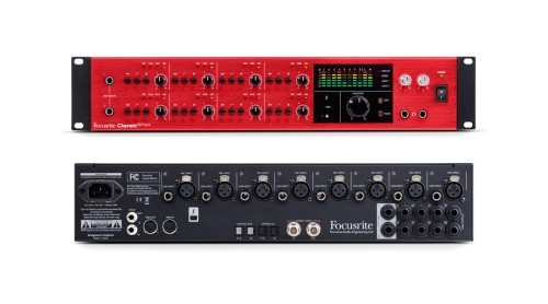 26イン28アウトのThunderboltオーディオIF「Focusrite Clarett 8preX