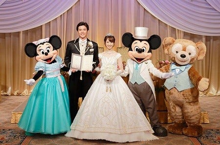 ディズニーホテルミラコスタ ダッフィーがお祝いしてくれる結婚プラン開始 マイナビニュース