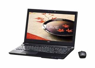 NEC、15.6型ノートPC「LAVIE Note Standard」春モデルはソフト中心の