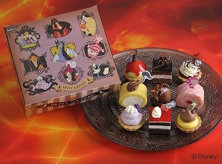 ディズニーの「ヴィランズ」がプチケーキで登場 - 銀座コージーコーナー